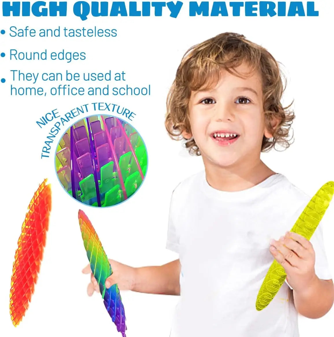 Mini Fidget Worm Toy – Elastic Mesh Sensory Stretch Fidget