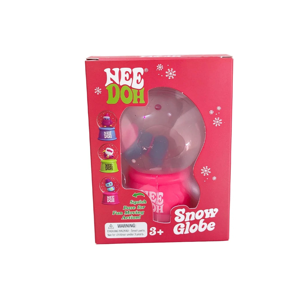 Snow Globe Fidget Squeeze Toy – Sensory Stress Relief Fidget