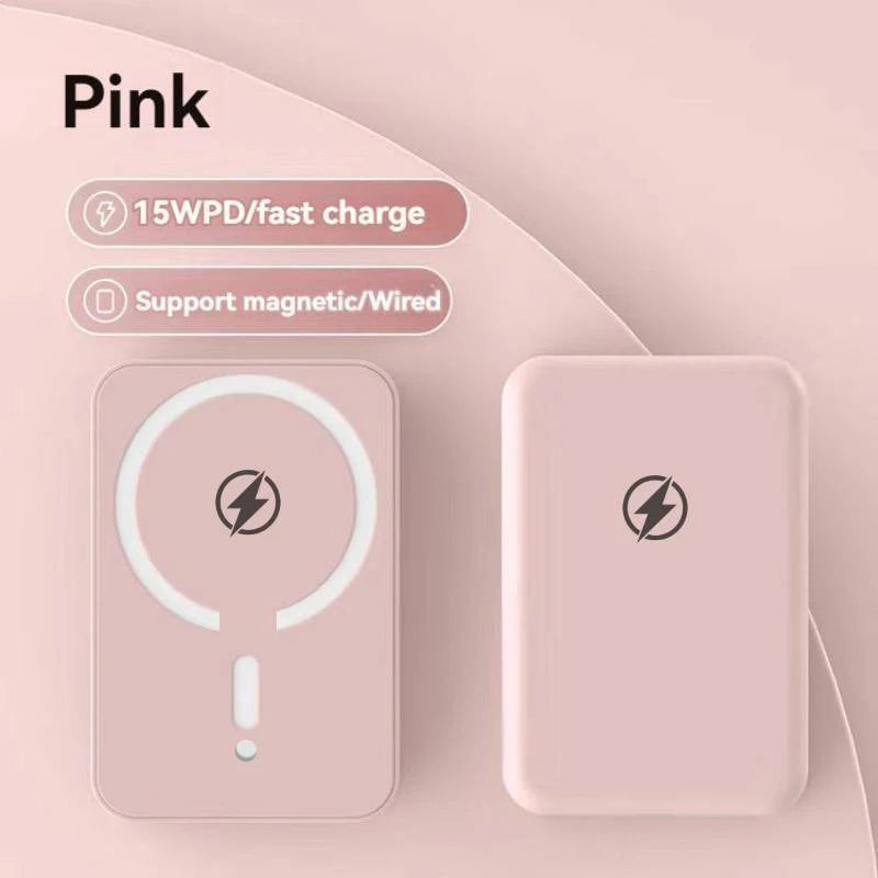 10000mAh Magnetic Wireless Power Bank – 15W PD Fast Charging