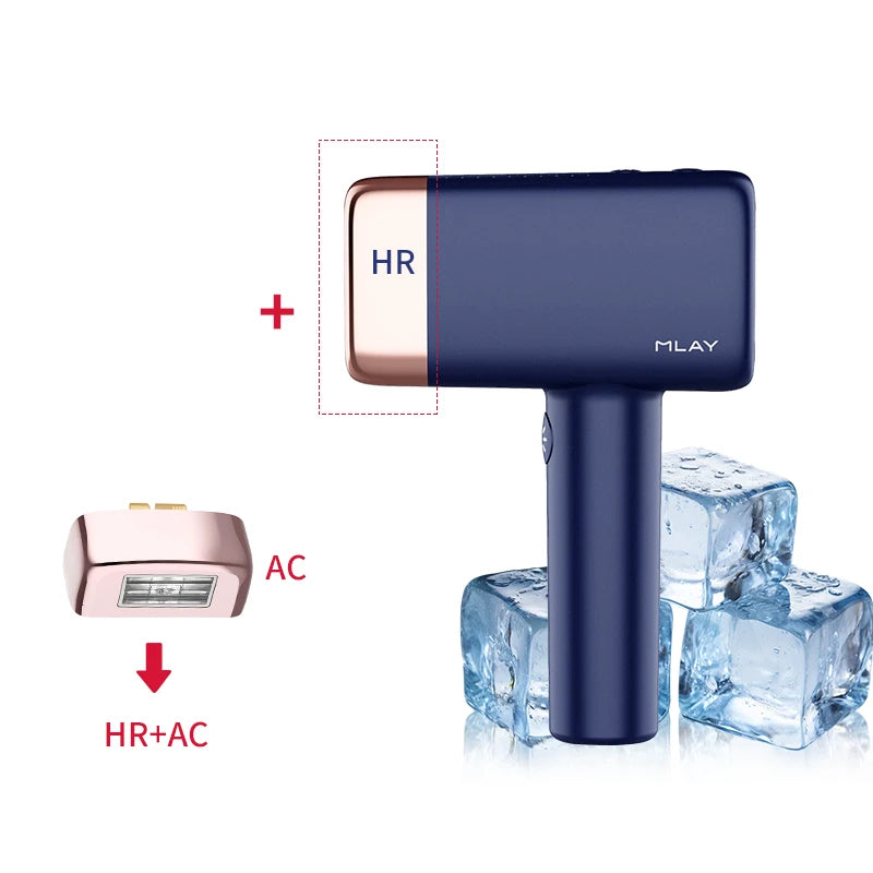 ✨ MLAY T14 IPL Hair Removal Device | ICE Cool Laser Epilator 3-in-1 ❄️ | 500,000 Flashes Permanent Hair Reduction for Body & Face