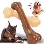 🦴🐶 Heavy Duty Dog Bone Chew Toy – Natural & Non-Toxic