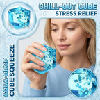 Soft Ice Cube Squishy Toy – Slow-Rising Snowflake Sensory Fidget