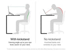 💻📐 Baseus Foldable Laptop Stand – Adjustable Portable Cooling Riser