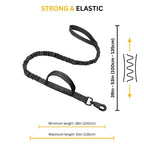 Tactical Large Dog Harness & Leash Set 🐕‍🦺 Military Training Vest with Collar for German Shepherd, Malinois & Medium-Large Dogs