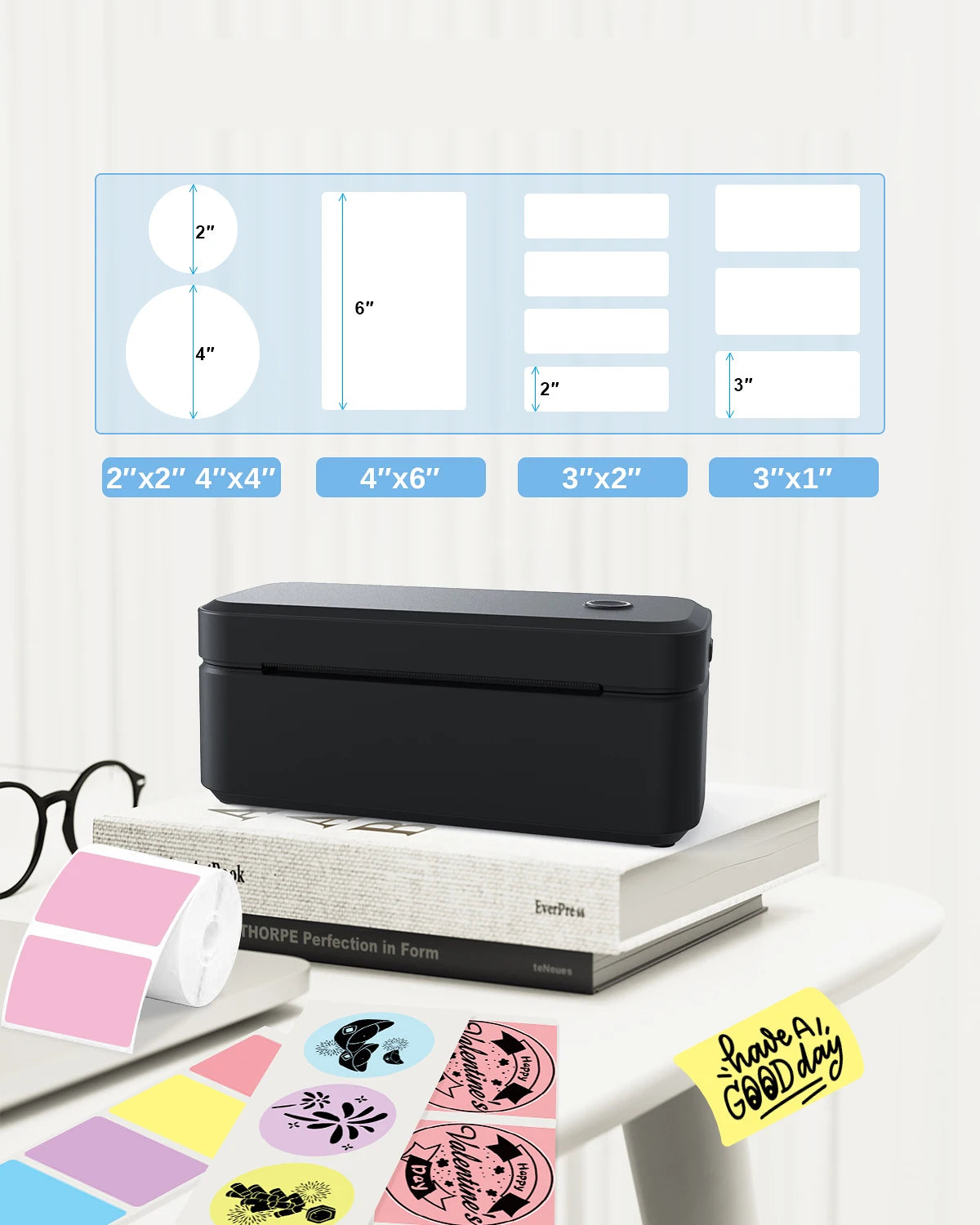 🏷️📦 Marklife X4 Thermal Label Printer – 4x6 Bluetooth Shipping Printer