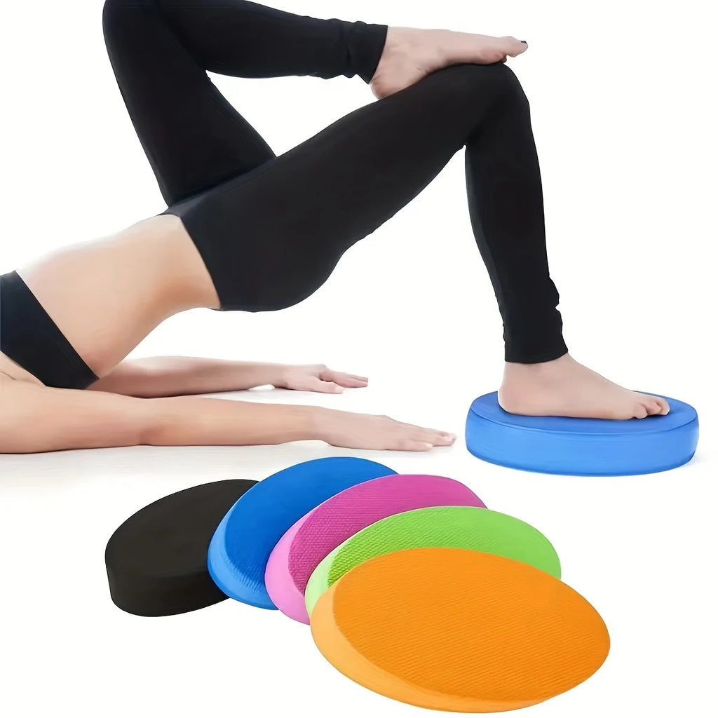 Yoga Balance Mat – Elliptical Massage Fitness Mat for Stability, Training & Support🧘‍♀️🌿