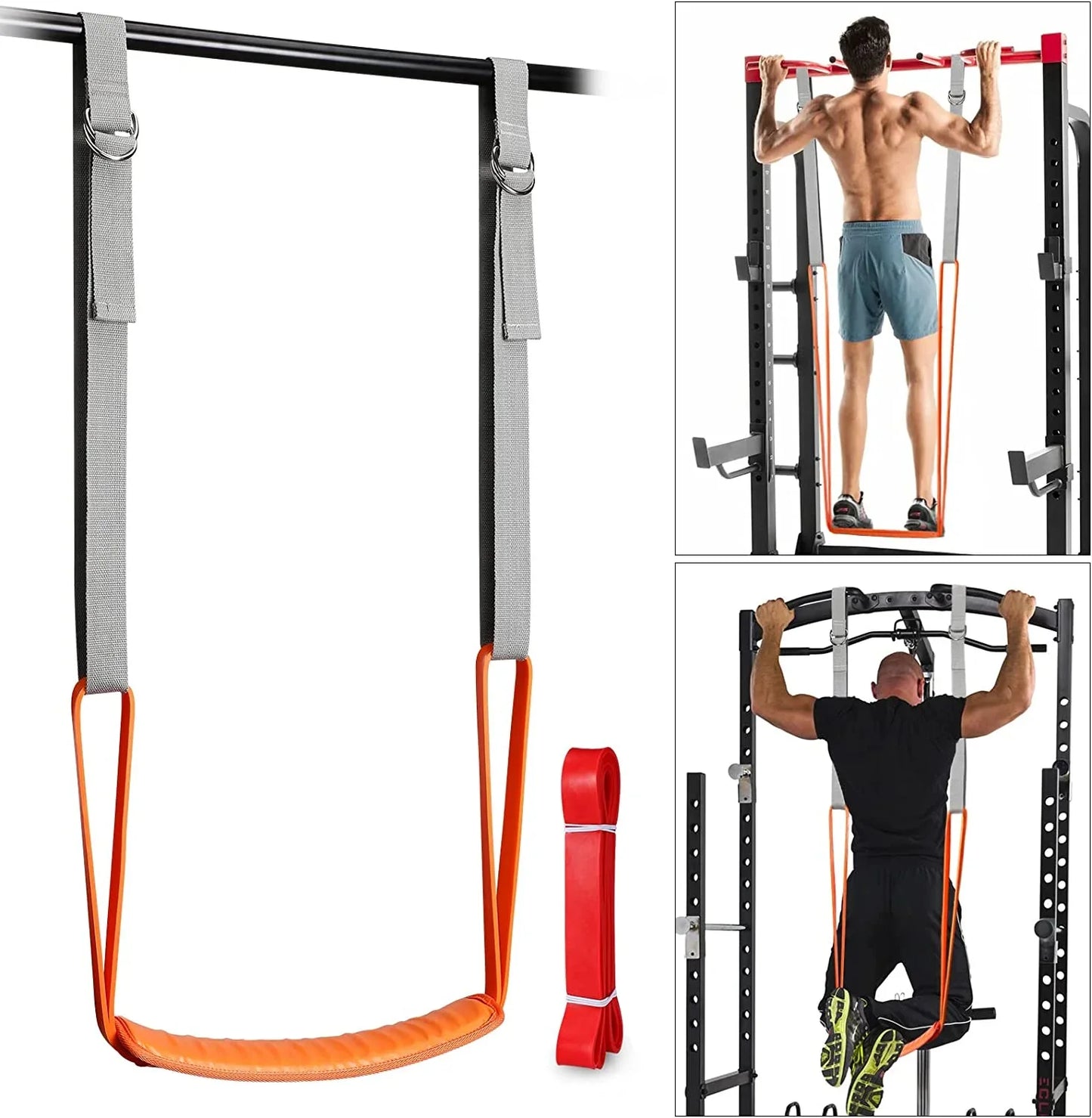 Pull-Up Assistance Bands Set with Resistance Straps – Support for Pull-Ups, Chin-Ups & Strength Training for Men & Women
