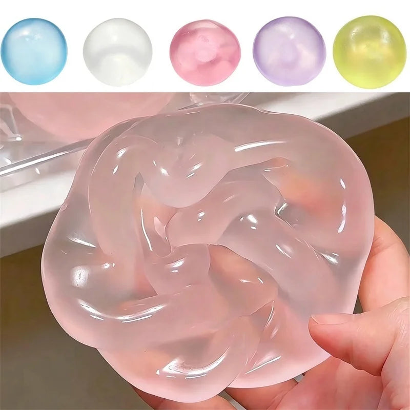 Pearl Squishy Stress Ball – Stretchable Moldable Non-Rebound Fidget Toy