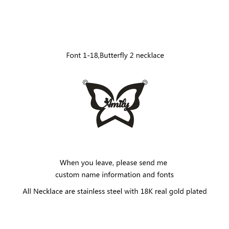 💖✨ Fashion Cursive Name Necklace with Heart 💕 | Exquisite Stainless Steel Letter Pendant Choker 💎 | Personalized Charm Jewelry Christmas Gift 🎄