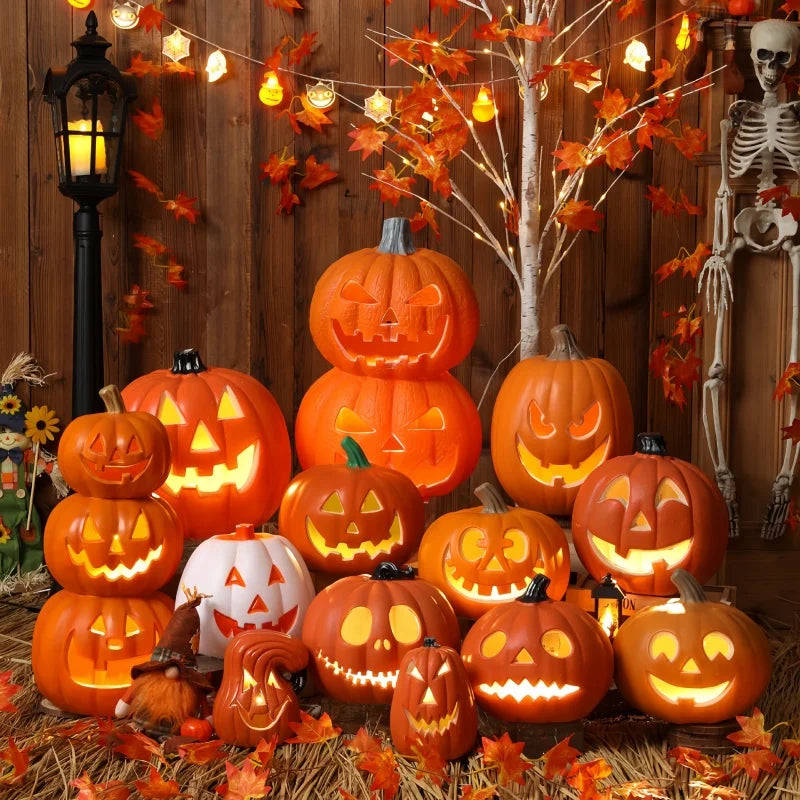 Halloween Pumpkin Lantern – Haunted House Décor