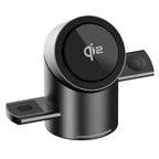 Qi2 3-in-1 Magnetic Wireless Charger – Touch Button Fast Charging Dock