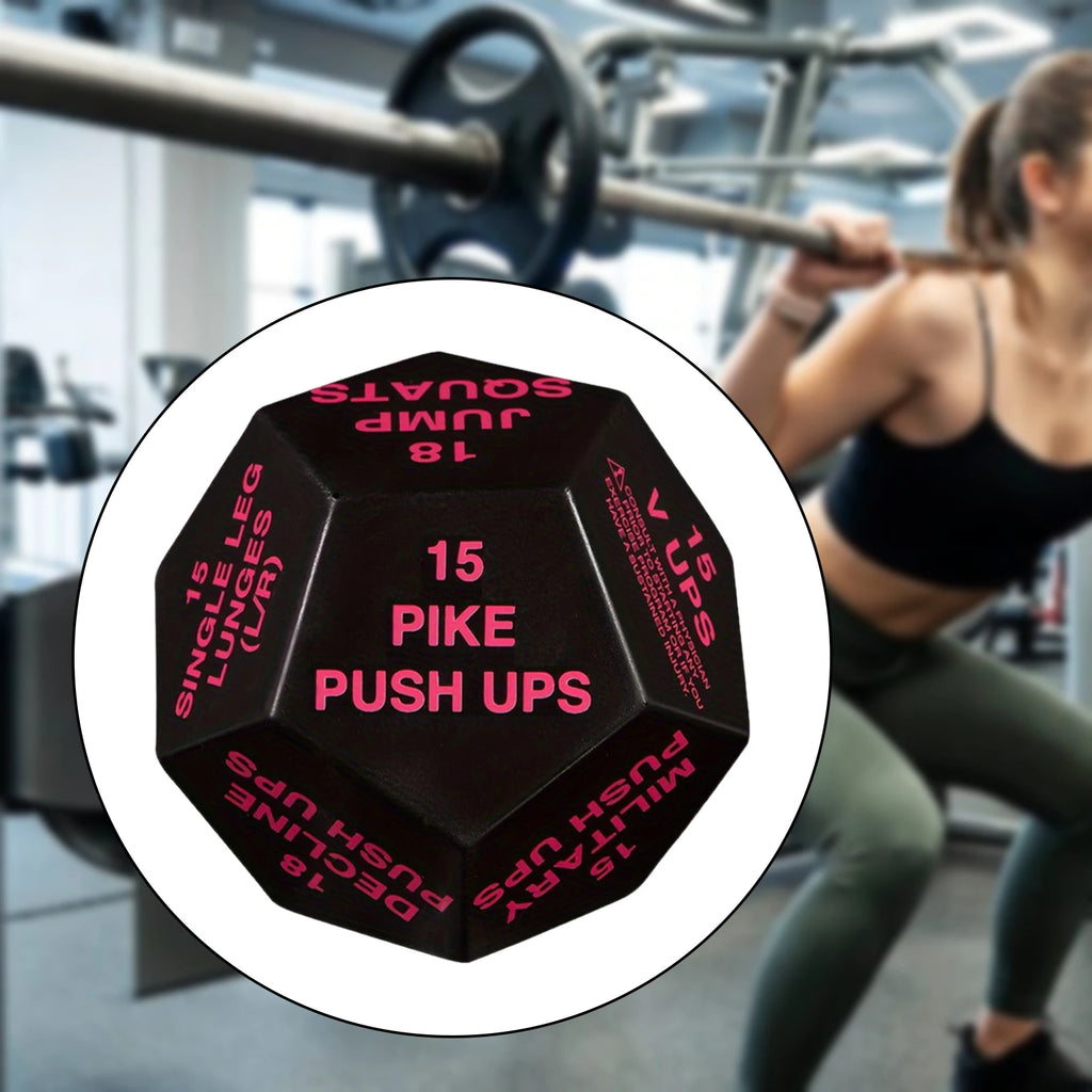 Cardio Plyometrics Stretching Workout Dice