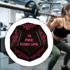 Cardio Plyometrics Stretching Workout Dice
