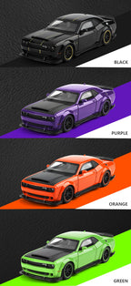 1:32 Dodge Challenger SRT Hellcat Redeye V8 Alloy Metal Diecast Model American Muscle Sports Car Collection For Hobby Decor