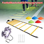 Agility Training Set – Football & Soccer Speed Kit with Cones, Ladder, Chute & Running Umbrella for Footwork & Balance⚽🔥