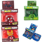 Superhero Square Pinch Squishy Toy – TPR Sensory Fidget Cube