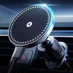 UYUXIO Magnetic Wireless Car Charger – 15W Air Vent Phone Holder