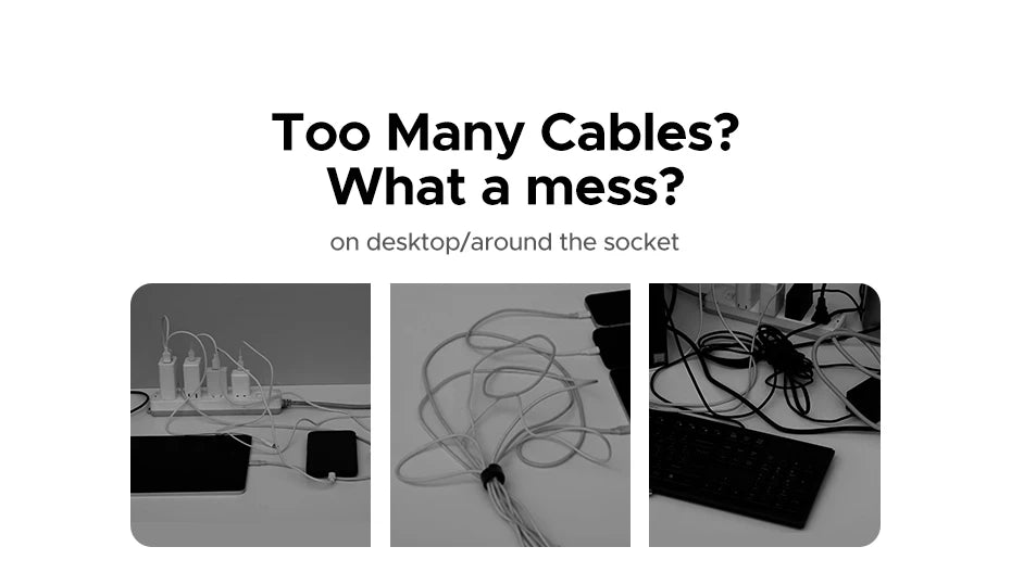 🧲🔌 UGREEN Magnetic Cable Organizer Clips – Desk Cord Holder