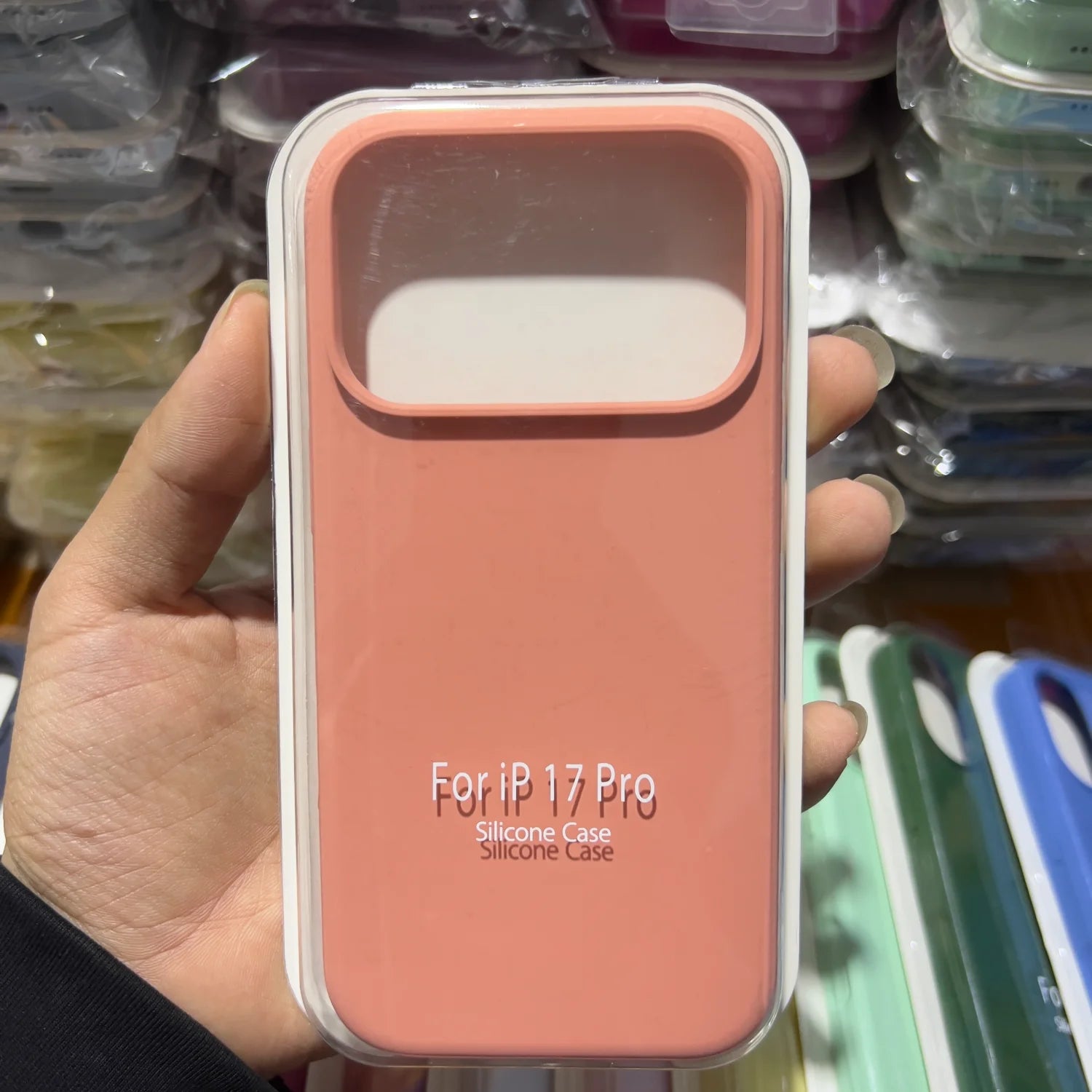 🍭📱 Official Liquid Silicone Skin-Feel Case for iPhone 17 Air / 16 / 15 / 14 / 17 Pro Max