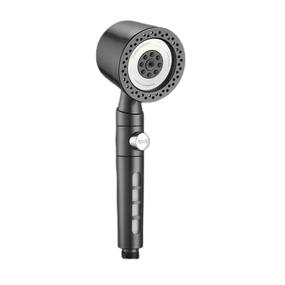 🚿💧 5 Spray Portable Shower Head – High Pressure Large Flow ABS Spa Shower with Filter & Stop Button