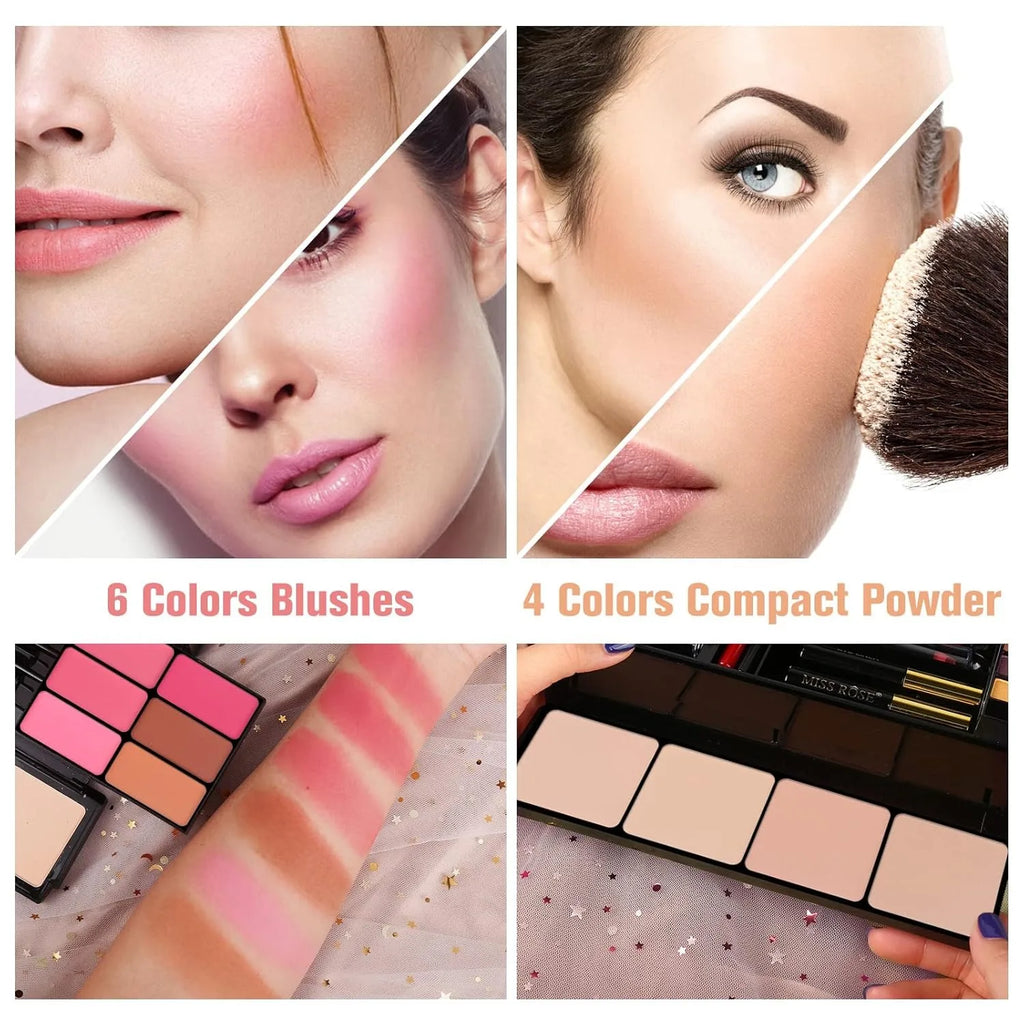 🎨✨ Color Spirit Professional Makeup Complete Set 💄 | All-in-One Makeup Kit for Artists & Beauty Enthusiasts 🌈