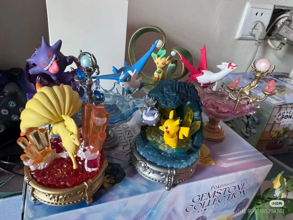 Re-Ment Pokémon Mysterious Gemstones – Sparkling Miniature Collection
