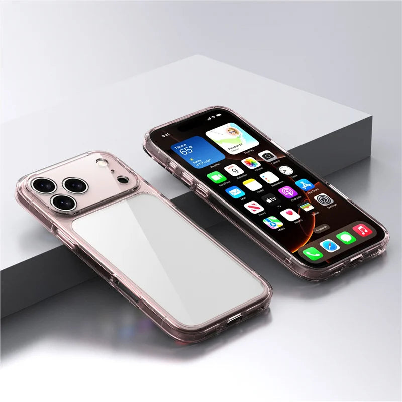 💎📱 Luxury Transparent Shockproof Case for iPhone 17 Series