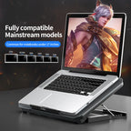 🔥❄️ Q100 17-Inch Gaming Laptop Cooler – 2600RPM LED Screen