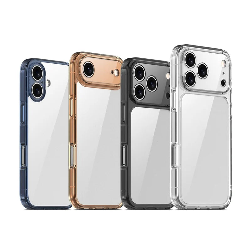 💎📱 Luxury Transparent Shockproof Case for iPhone 17 Series