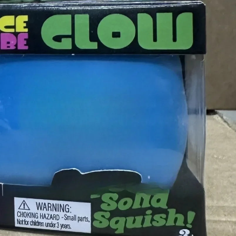 Glow Cube Squishy Toy – Slow-Rebound Ice Cube Sensory Fidget