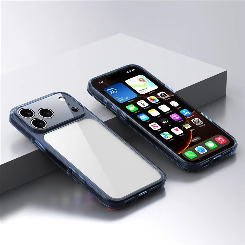 💎📱 Luxury Transparent Shockproof Case for iPhone 17 Series