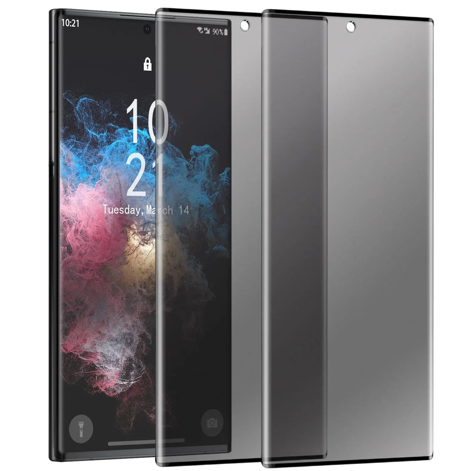 2-Pack Privacy Tempered Glass Screen Protector for Samsung Galaxy S22 Series