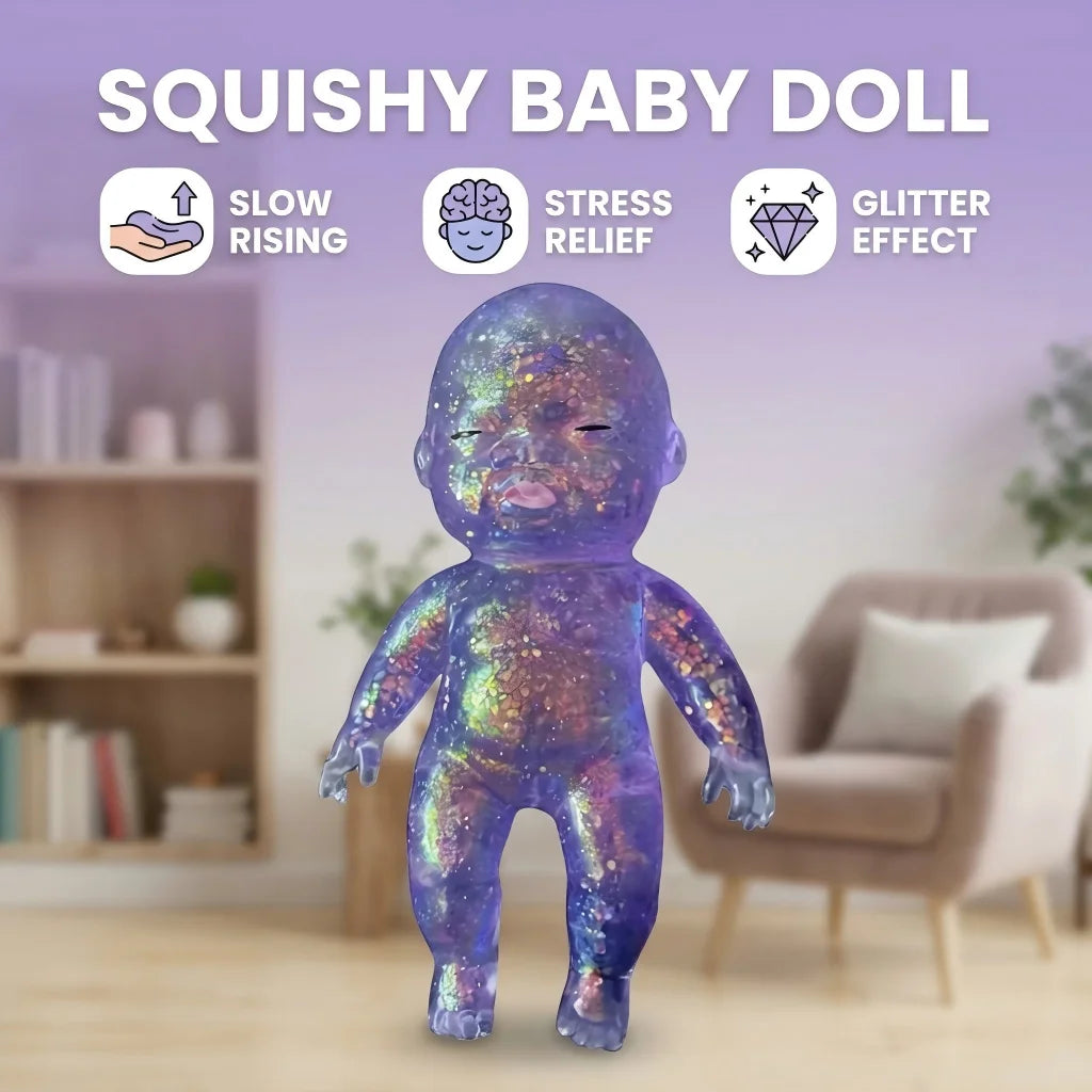 Vivid Sugar Baby Squishy Toy – Slow-Rebound TPR Stress Ball