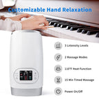 2025 Electric Wireless Hand Massager with Heat & Air Compression