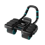 4-Wheel 6-Elbow Abdominal Roller with Automatic Rebound | Core & Plank Training Device 💥🔥