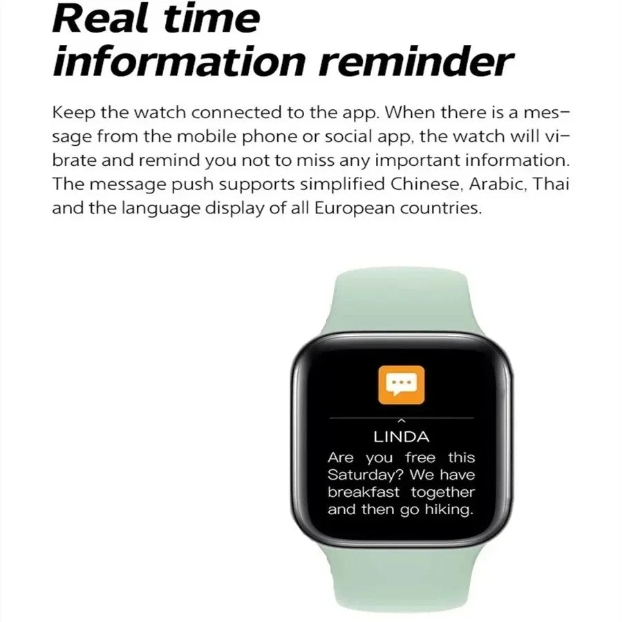 New Smartwatch for Men & Women – 1.73