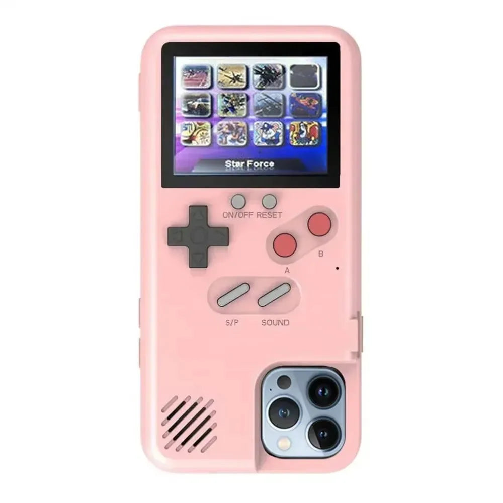 🎮 Retro 3D Playable Gameboy Case for iPhone 📱✨ | Classic Video Game Console Cover 🕹️ | Compatible with iPhone 7/8 Plus, X, XR, XS Max, 12–16 Pro Max & SE 2022 💖