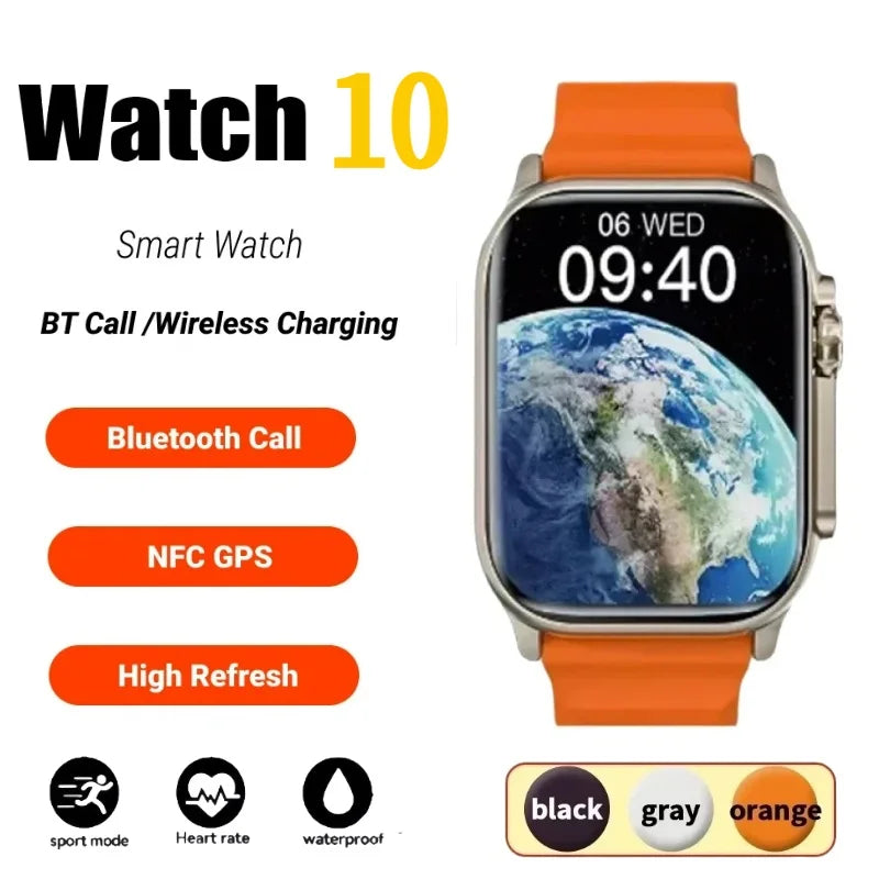 Watch 10 AMOLED Smart Watch – NFC, Compass & Bluetooth Call