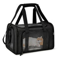 Soft Pet Carrier Backpack – Small Dog & Cat Travel Bag