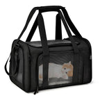 Soft Pet Carrier Backpack – Small Dog & Cat Travel Bag