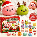 Christmas Advent Calendar – 24-Piece Dumpling Squishy Fidget Toy Set