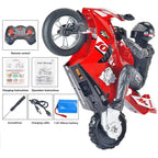 RC Stunt Motorcycle Car 1/6 High Speed Motorbike Model 2.4G Radio Control Car Remote Controlled Toy Drift Cars Toys For Boys Kid