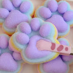 Cat Paw Mochi Squishy Toy – Soft Plush & Silicone Slow-Rebound Fidget