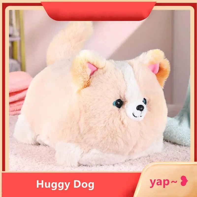 🐱🐶✨ Simulation Electric Plush Cat & Dog Toy – Interactive Talking Huggy Pet for Kids | Electronic Companion Gift