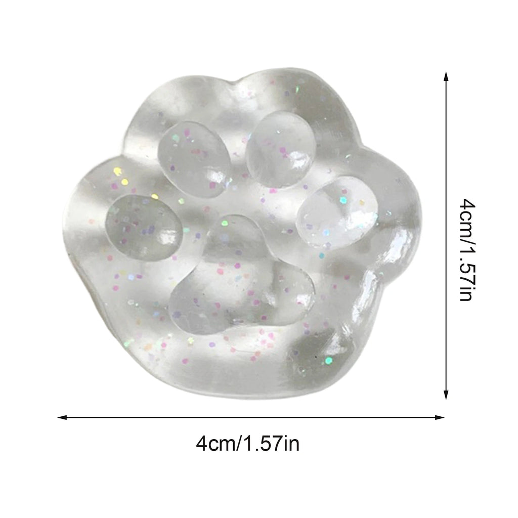 Cute Cat Paw Squishy Toy – TPR Slow-Rebound Sensory Fidget