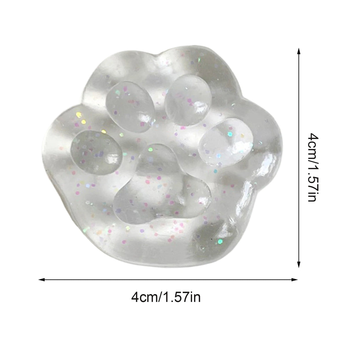 Cute Cat Paw Squishy Toy – TPR Slow-Rebound Sensory Fidget