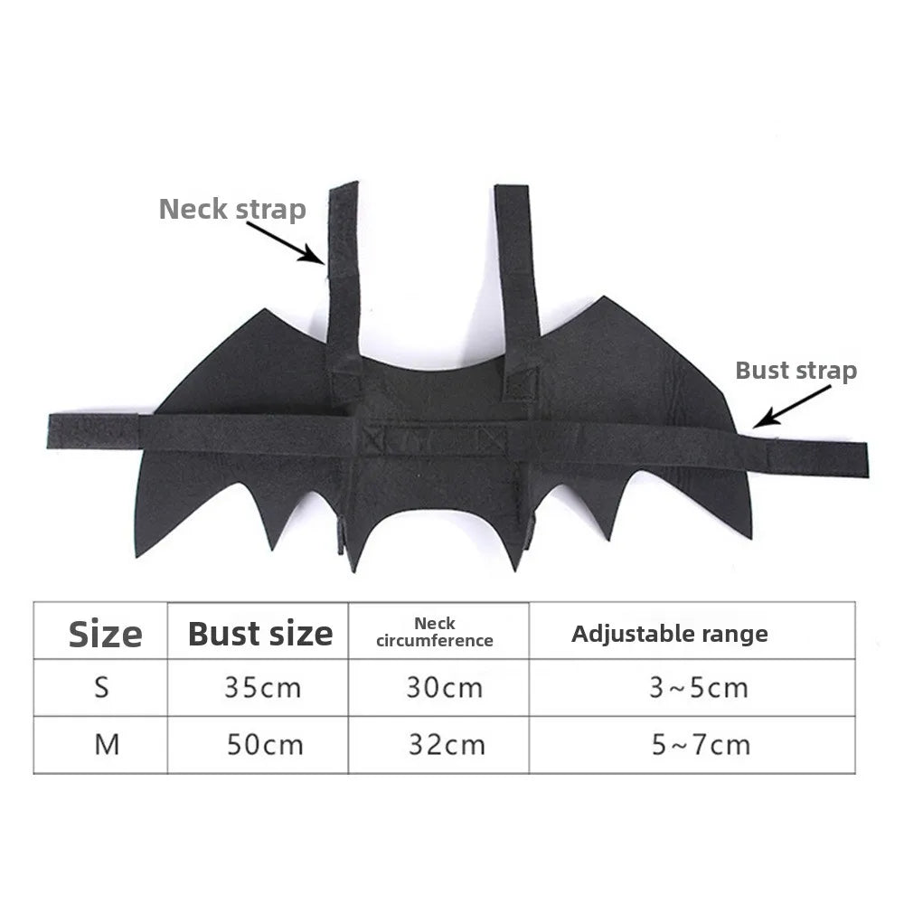Cat Demon Costume Set – Horns & Bat Wings Halloween Outfit