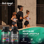 QuitMood Sea Moss & Shilajit Energy Bundle 🌿⚡ Natural Vitality Support with Black Seed Oil, Ashwagandha, Turmeric & Ginger for Men & Women