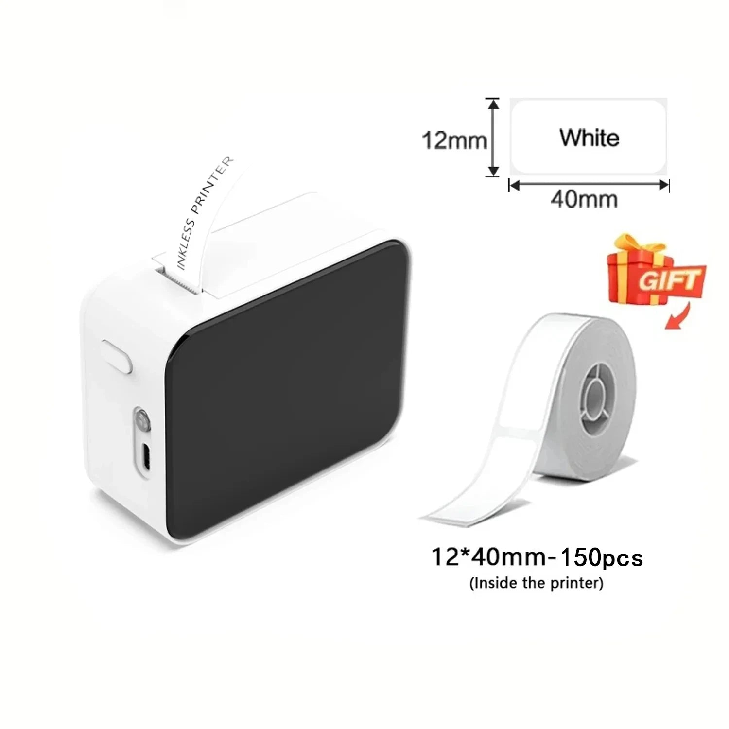 🏷️📱 MarkLife P15 Mini Portable Thermal Label Printer – Wireless Bluetooth