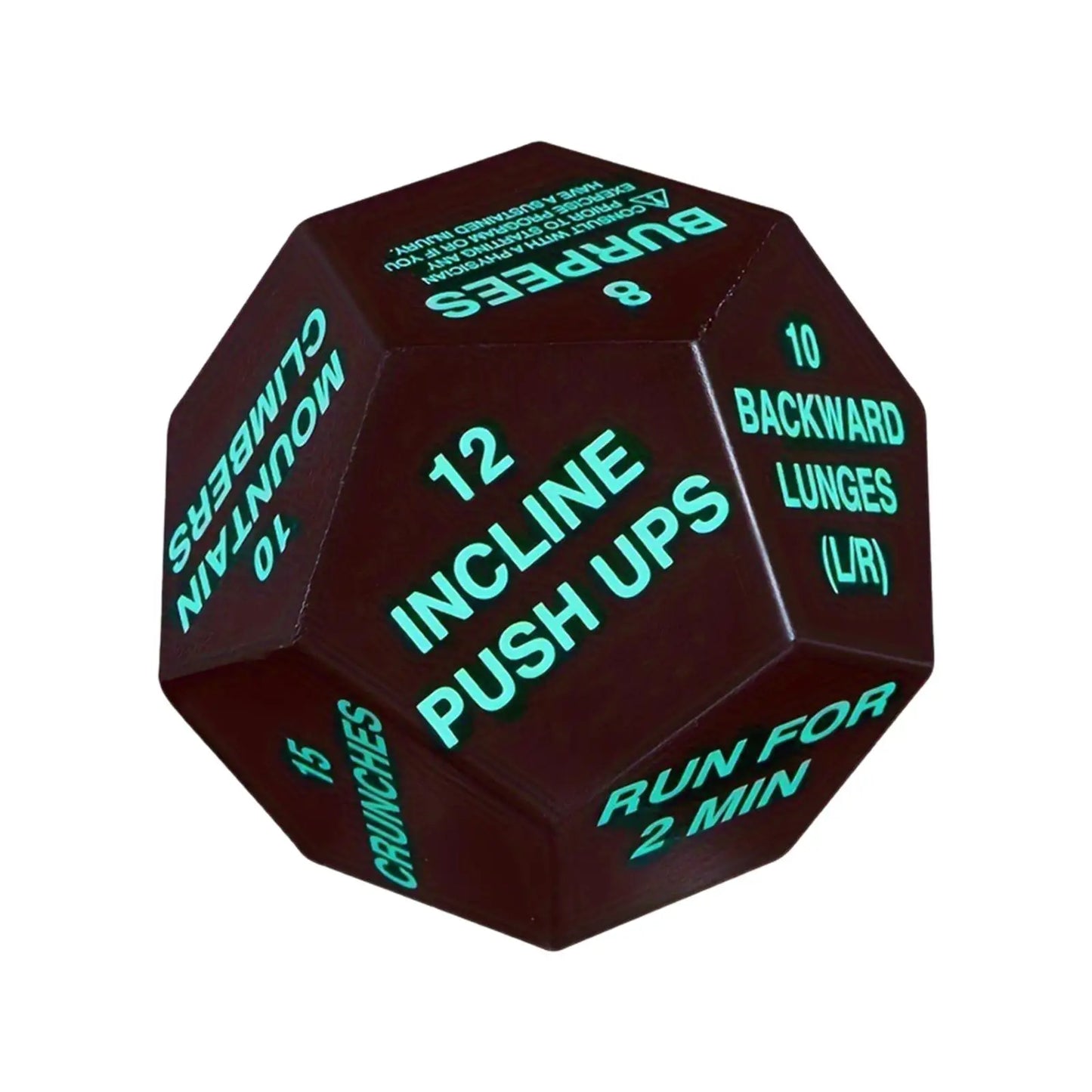 Cardio Plyometrics Stretching Workout Dice